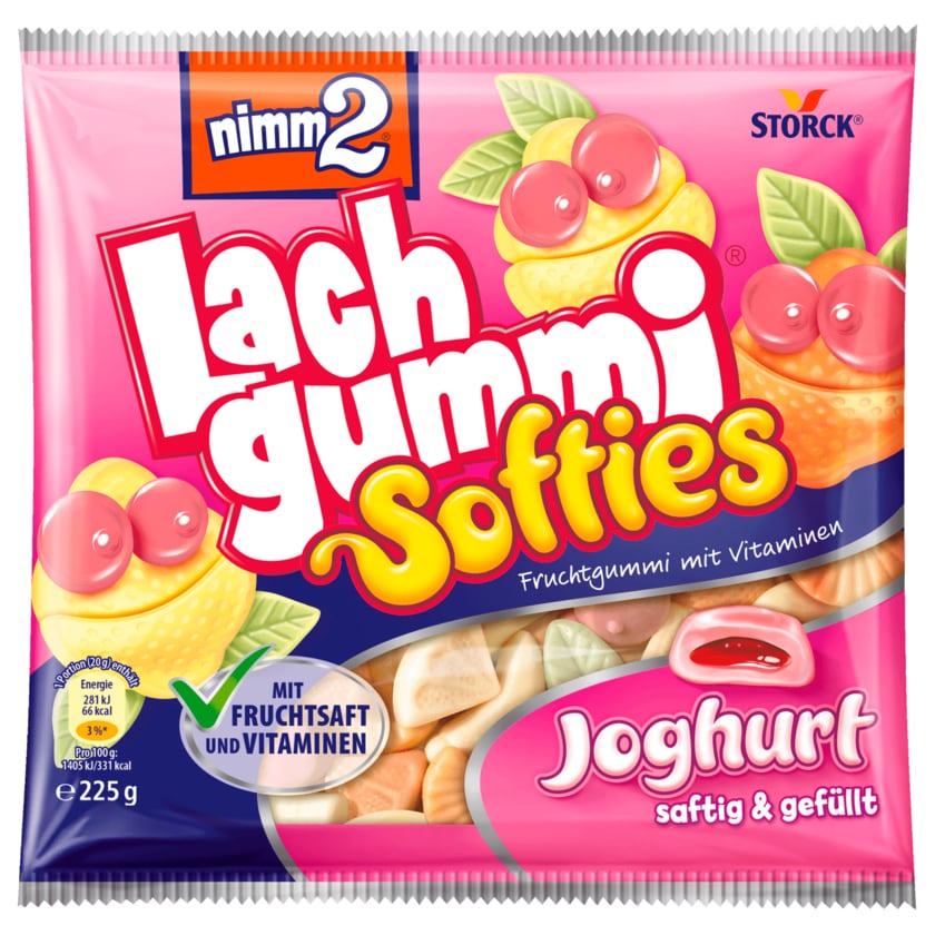 nimm2 Lachgummi Softies Joghurt 225g